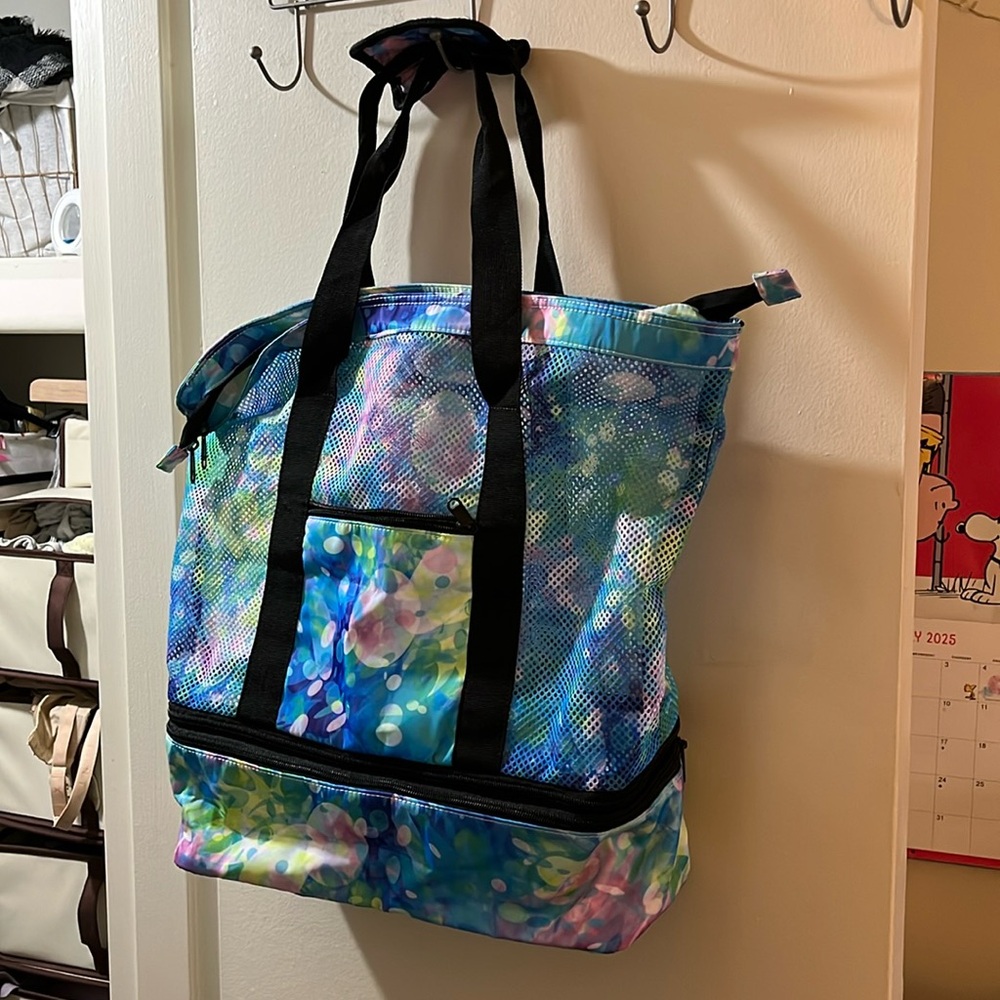 Colorful Mesh Tote Bag